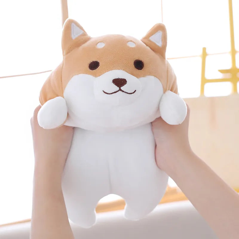 1pc Lovely Fat Shiba Inu Plush Pillow Toys Stuffed Soft Pillow Gift for Kids, Children.