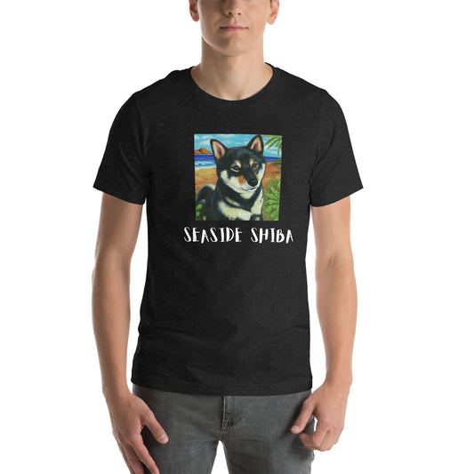 Unisex t-shirt - Seaside Shiba